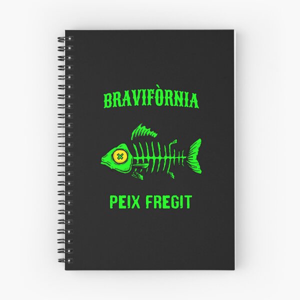 Artikelvorschau, BRAVIFÒRNIA - Peix Fregit (Neon Fish Skeleton Surf & Skate) entworfen und verkauft von TerradVents.