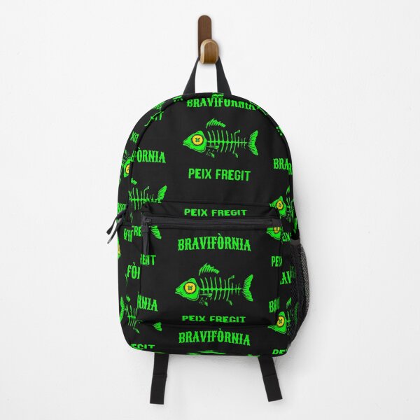 Item preview, BRAVIFÒRNIA - Peix Fregit (Neon Fish Skeleton Surf & Skate) designed and sold by TerradVents.