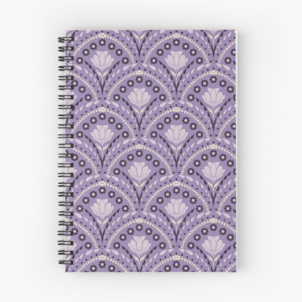 Item preview, Petal in Lavender and Dark Purple on Periwinkle designed and sold by artistmaria.