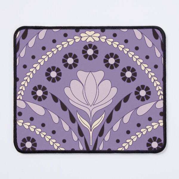 Item preview, Petal in Lavender and Dark Purple on Periwinkle designed and sold by artistmaria.