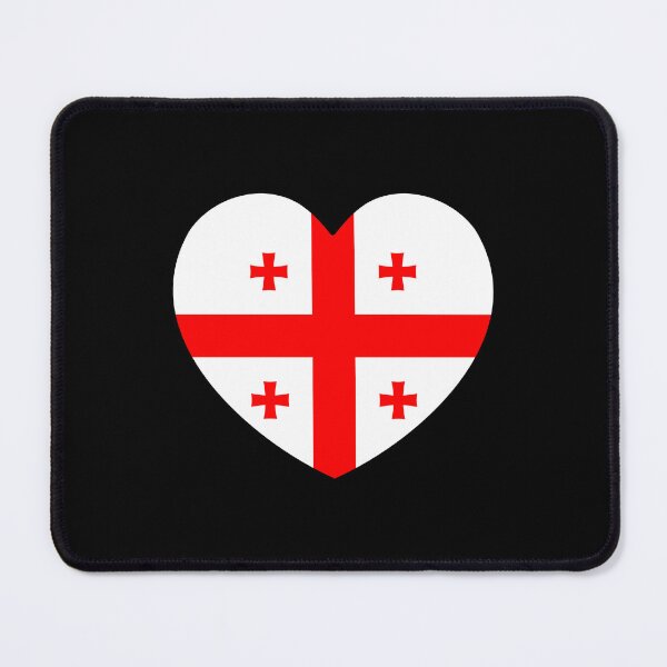 Item preview, Georgia Flag Heart GE designed and sold by shitpostee.