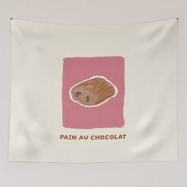 Item preview, Pain au Chocolat Bakery Illustration  designed and sold by lyiris.