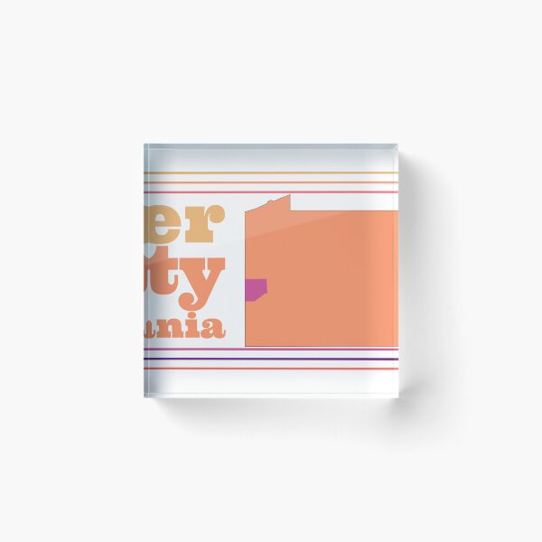 Item preview, Beaver County Pennsylvania Highlighted on State Map designed and sold by TheIconSmith.