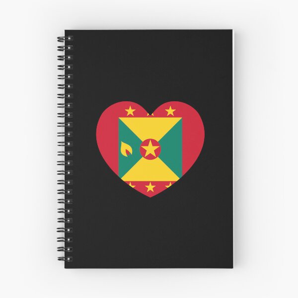 Item preview, Grenada Flag Heart GD designed and sold by shitpostee.