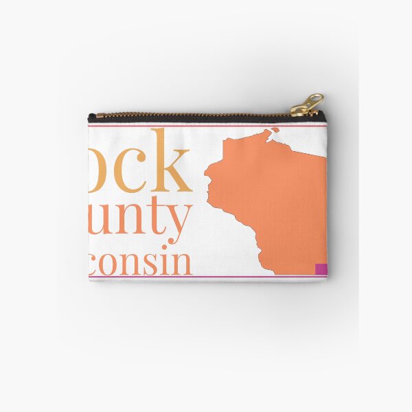 Item preview, Rock County Wisconsin Highlighted on State Map designed and sold by TheIconSmith.
