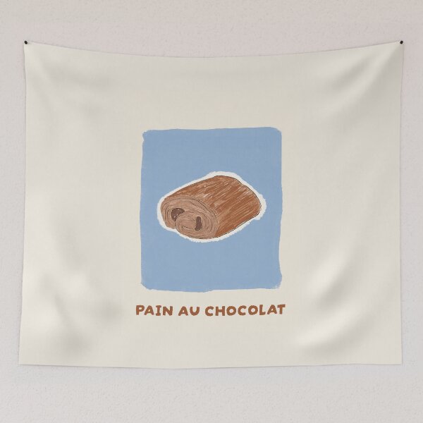 Item preview, Pain au Chocolat Bakery Illustration  designed and sold by lyiris.