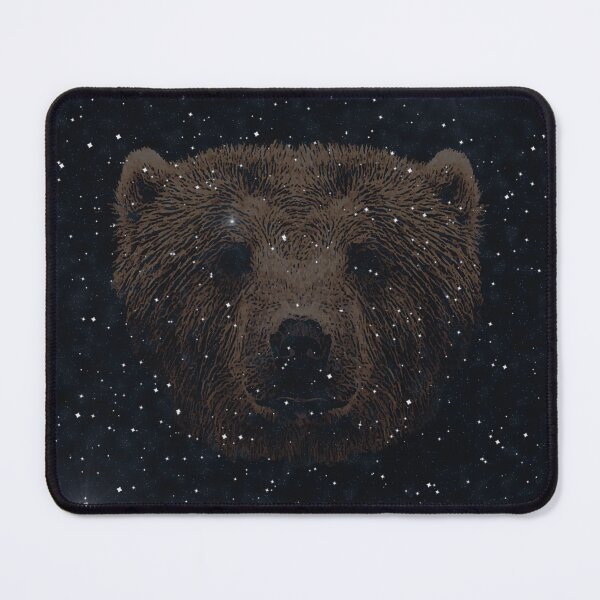 Item preview, Bear head night pattern, wild animal print, bear lover t-shirts designed and sold by Kirei-Lily.