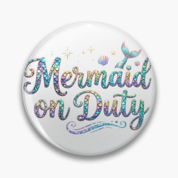 Item preview, Mermaid on Duty – Water Workout Graphic designed and sold by Halbeskilo.