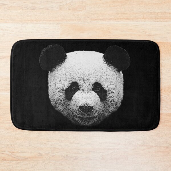 Item preview, Panda bear head canvas pattern, bear head, cool panda bear shirts designed and sold by Kirei-Lily.