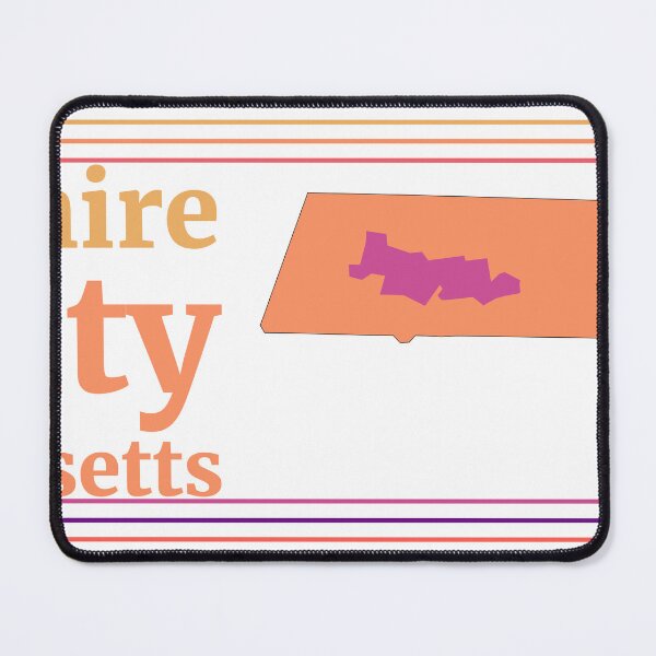 Item preview, Hampshire County Massachusetts Highlighted on State Map designed and sold by TheIconSmith.