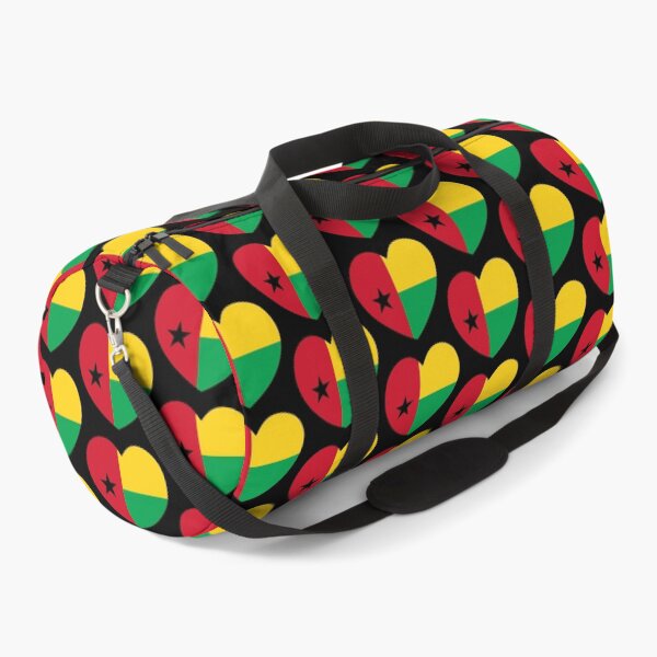 Item preview, Guinea-Bissau Flag Heart GW designed and sold by shitpostee.