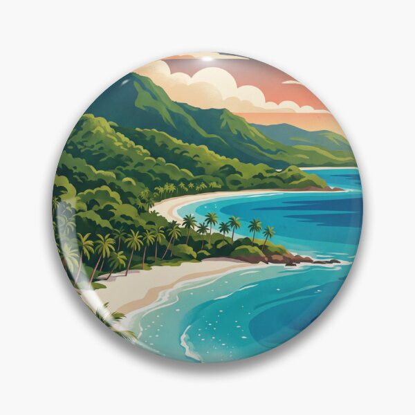 Item preview, Montego Bay Jamaica Vintage Travel Poster – Tropical Caribbean Beach designed and sold by Bomax121.