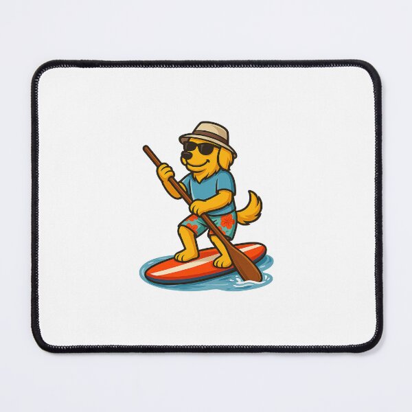 Item preview, Stand Up Paddle Napkin - Golden Retriever designed and sold by NapkinStuff.