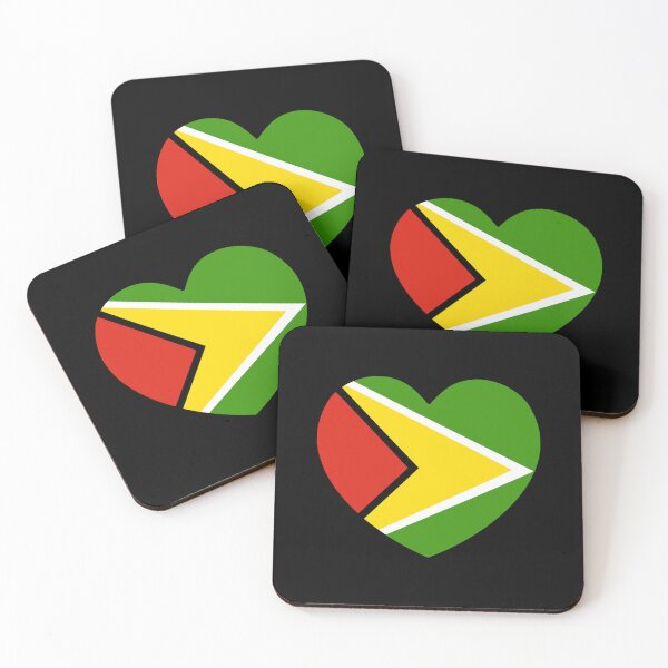 Item preview, Guyana Flag Heart GY designed and sold by shitpostee.