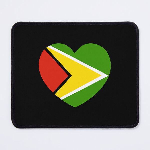 Item preview, Guyana Flag Heart GY designed and sold by shitpostee.