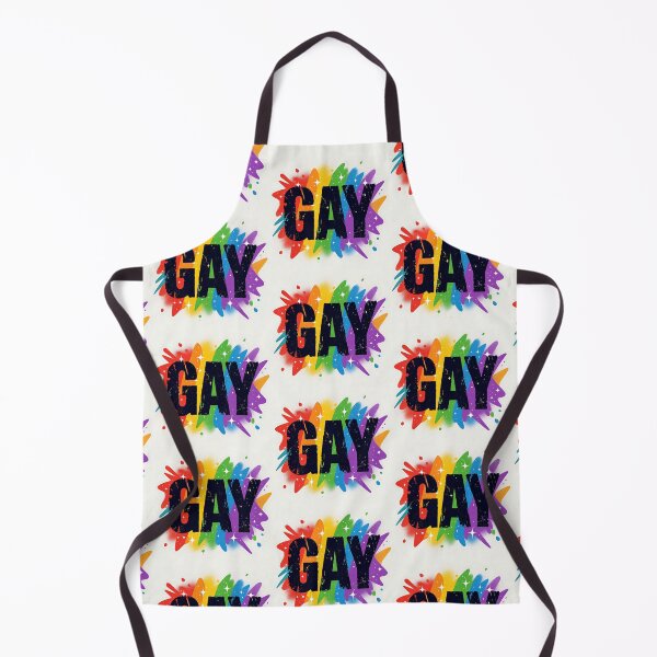Item preview, Bold GAY Rainbow Splash Pride Graphic designed and sold by ZhivanCrimson.