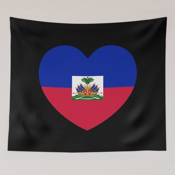 Item preview, Haiti Flag Heart HT designed and sold by shitpostee.