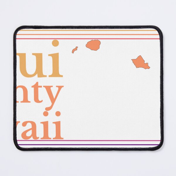 Item preview, Maui County Hawaii Highlighted on State Map designed and sold by TheIconSmith.