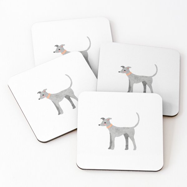 Artikelvorschau, Süßer Aquarell-Whippet-Welpe entworfen und verkauft von bataljart.