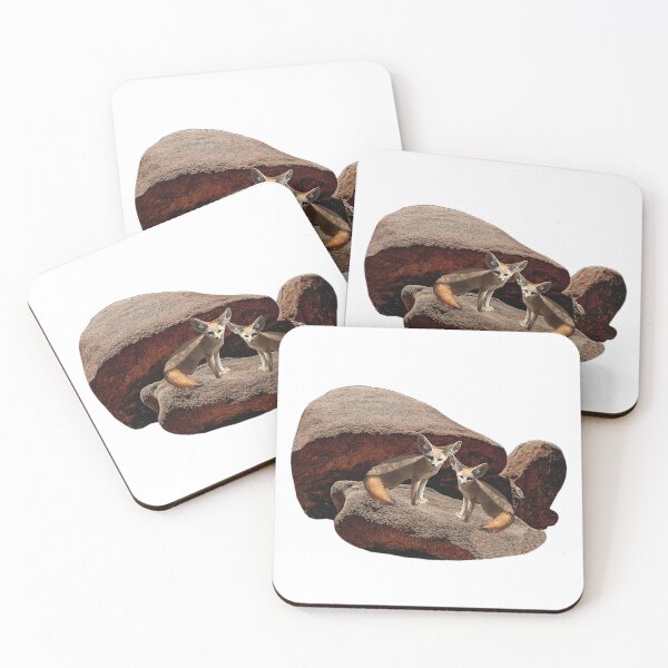 Item preview, desert fox design with rock photo, fennec fox design, fox lover outfit designed and sold by Kirei-Lily.