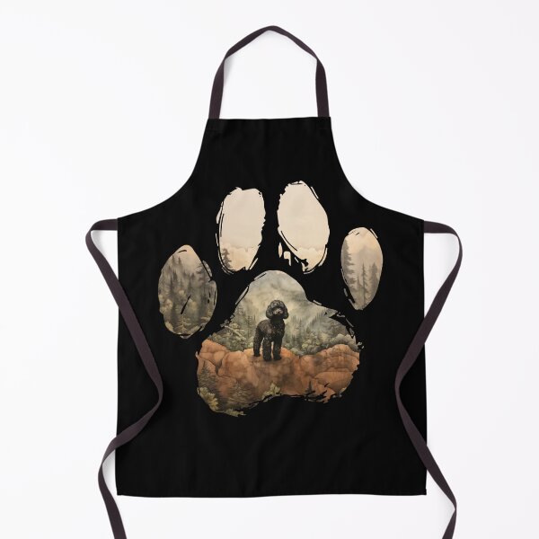 Item preview, Funny Poodle Paw Foggy Mountain Tree Mom Dad Kids designed and sold by rafaeltto.