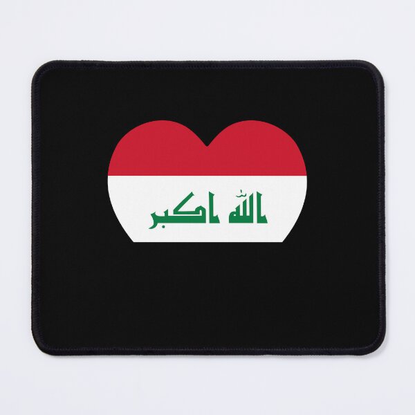 Item preview, Iraq Flag Heart IQ designed and sold by shitpostee.