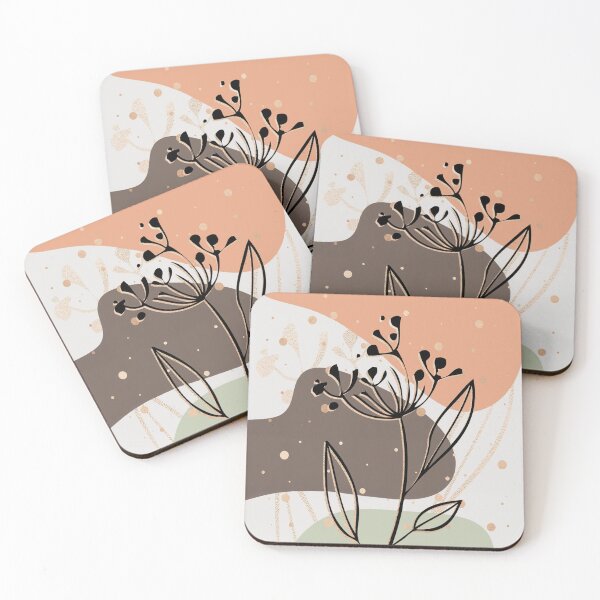 Item preview, Boho Abstract Dandelion 3 designed and sold by redrose12.