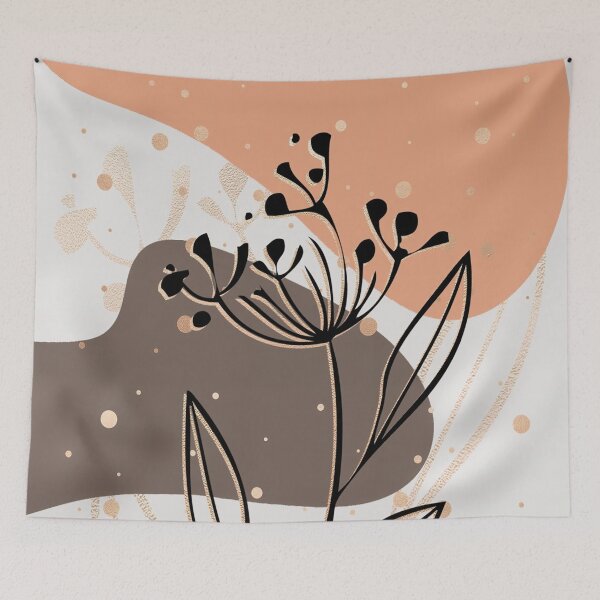 Item preview, Boho Abstract Dandelion 3 designed and sold by redrose12.