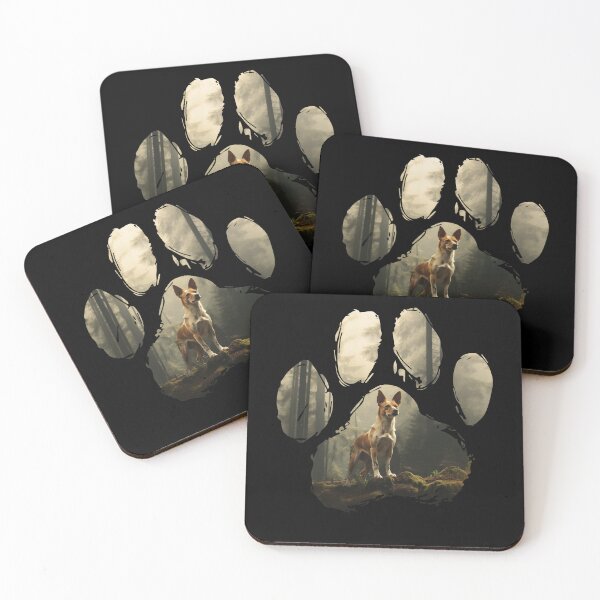 Item preview, Funny Portuguese Podengo Pequeno Paw Foggy Mountain Tree Mom Dad Kids designed and sold by rafaeltto.