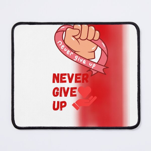 Item preview, Never Give Up designed and sold by Chiedu10.
