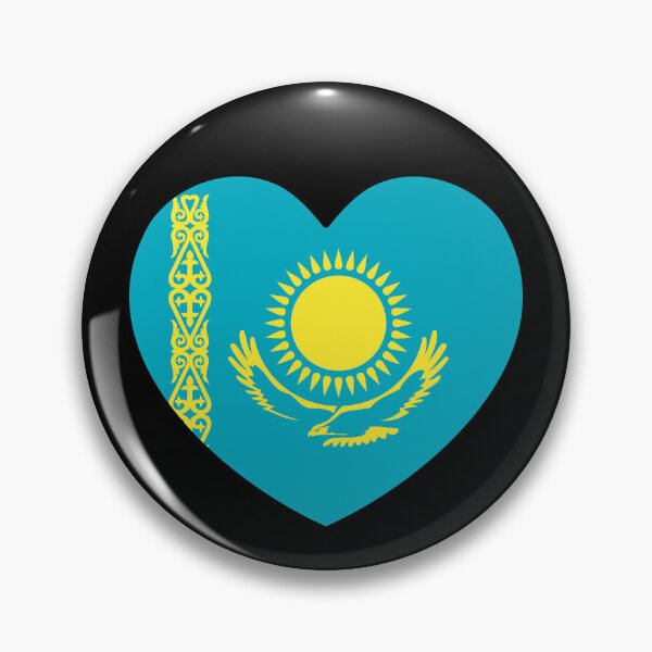 Item preview, Kazakhstan Flag Heart KZ designed and sold by shitpostee.