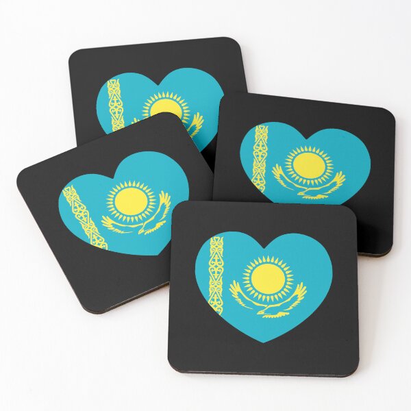 Item preview, Kazakhstan Flag Heart KZ designed and sold by shitpostee.