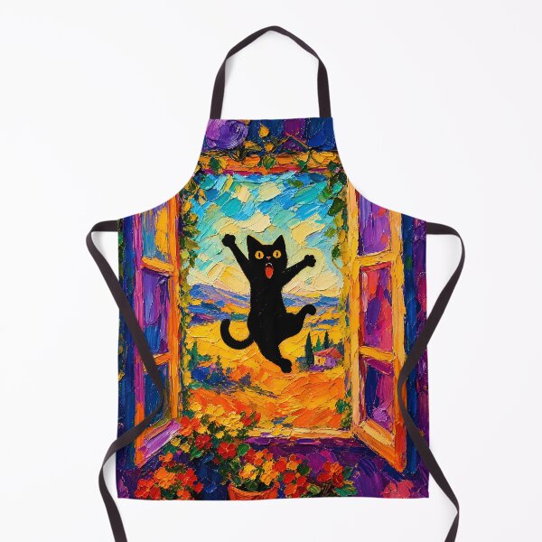 Item preview, Matisse Open Window Black Cat designed and sold by PurrfectHome.