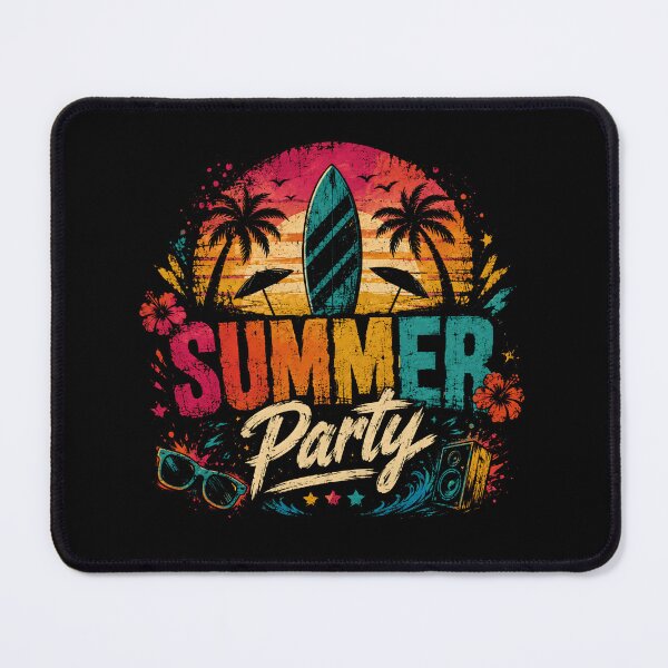 Item preview, Summer Party Beach Surfing Vacation Tropical Ocean designed and sold by RetroMini2026.