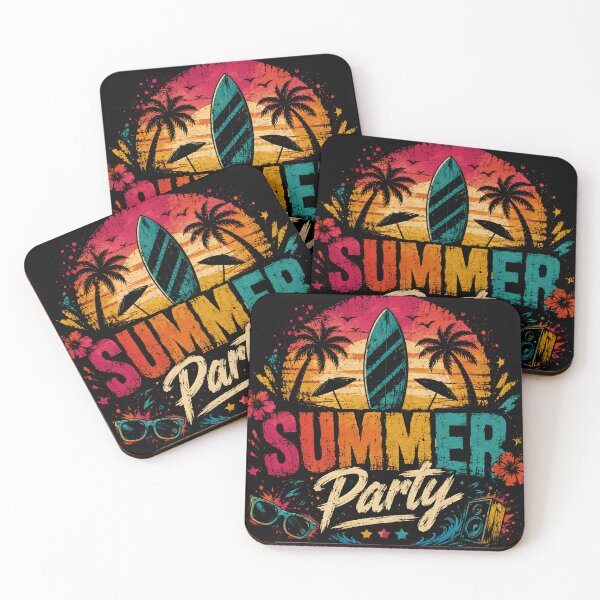 Item preview, Summer Party Beach Surfing Vacation Tropical Ocean designed and sold by RetroMini2026.