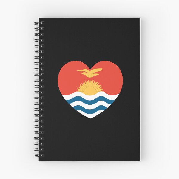 Item preview, Kiribati Flag Heart KI designed and sold by shitpostee.