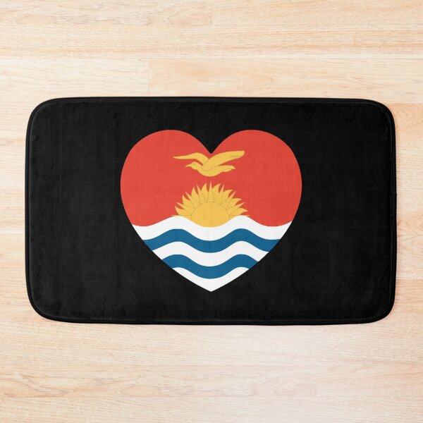 Item preview, Kiribati Flag Heart KI designed and sold by shitpostee.