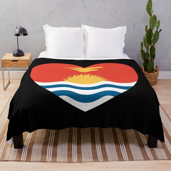 Item preview, Kiribati Flag Heart KI designed and sold by shitpostee.