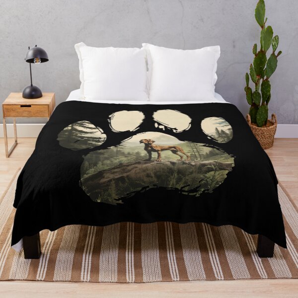 Item preview, Funny Redbone Coonhound Paw Foggy Mountain Tree Mom Dad Kids designed and sold by rafaeltto.
