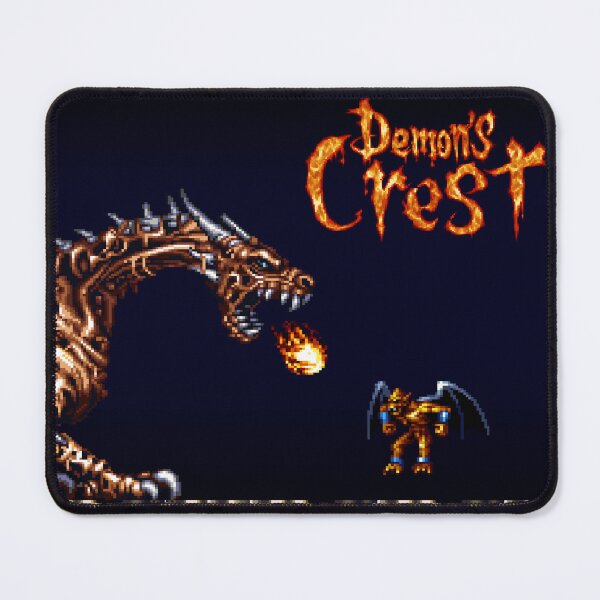 Item preview, Demon's Crest – The Infernal Dragon in Pixel Art (Super Nintendo) designed and sold by Pixel Otaku Gallery.