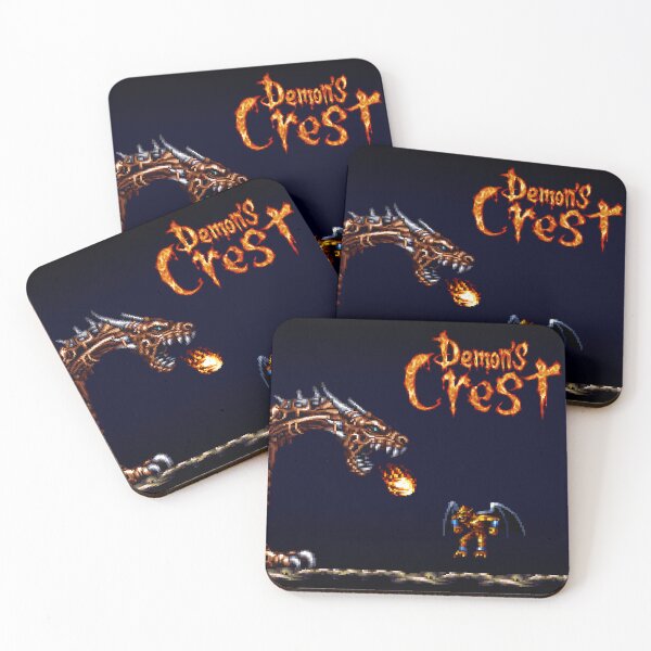 Item preview, Demon's Crest – The Infernal Dragon in Pixel Art (Super Nintendo) designed and sold by Pixel Otaku Gallery.