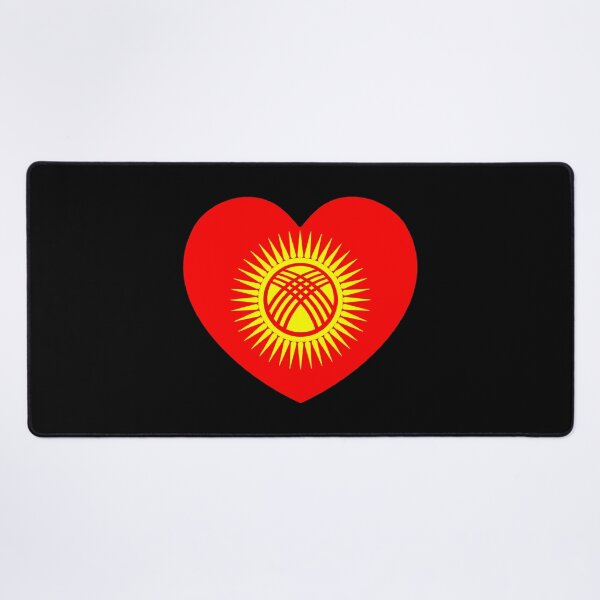Item preview, Kyrgyzstan Flag Heart KG designed and sold by shitpostee.