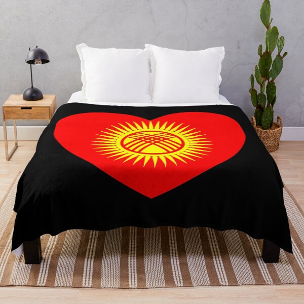 Item preview, Kyrgyzstan Flag Heart KG designed and sold by shitpostee.