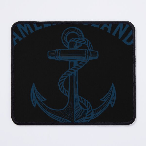 Item preview, Amelia Island Florida Nautical Anchor Vintage designed and sold by OlivaHelen.