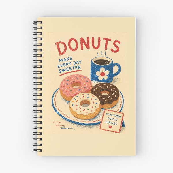Item preview, Coffee and Donuts Poster – Retro Café Wall Art for Donut Lovers designed and sold by JOOKDesign.