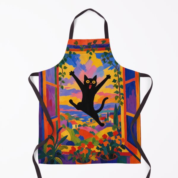 Item preview, Matisse Open Window Black Cat designed and sold by PurrfectHome.