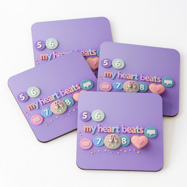 Item preview, my heart beats designed and sold by Halbeskilo.