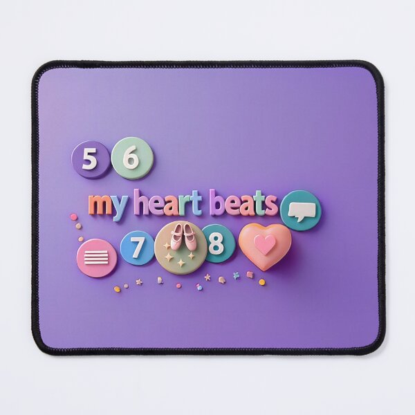 Item preview, my heart beats designed and sold by Halbeskilo.