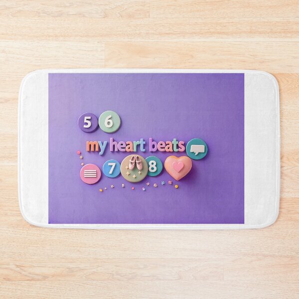 Item preview, my heart beats designed and sold by Halbeskilo.