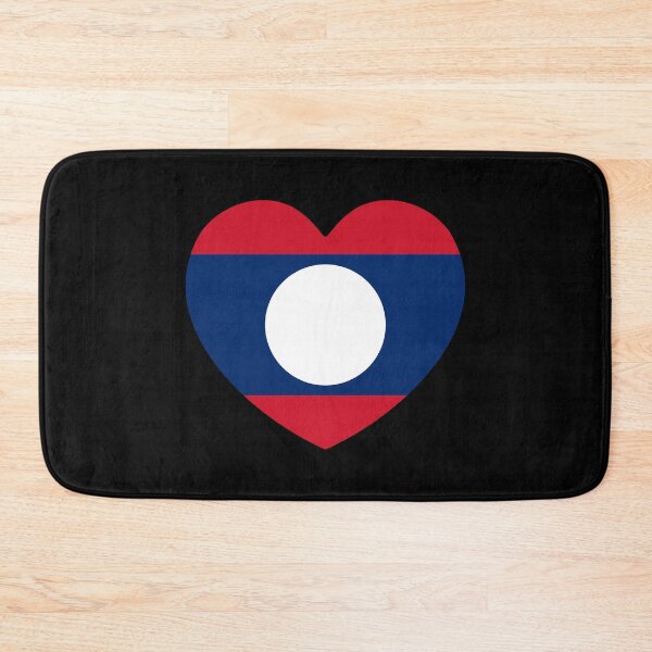 Item preview, Laos Flag Heart LA designed and sold by shitpostee.